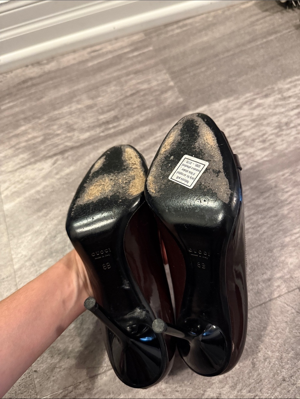 RARE colour, gucci horsebit heels - Picture 2 of 5